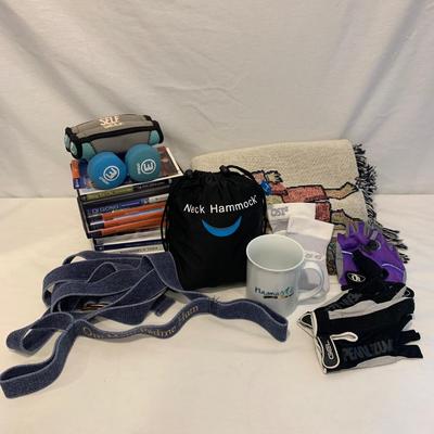Yoga & Qi Gong DVDs, Buddha Blanket, Neck Hammock, Gel Gloves, & More (DR-HS)