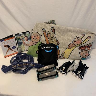 Yoga & Qi Gong DVDs, Buddha Blanket, Neck Hammock, Gel Gloves, & More (DR-HS)