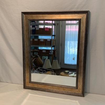 Hillsdale Ornate Stool with Mirror & Clock (LR-HS)