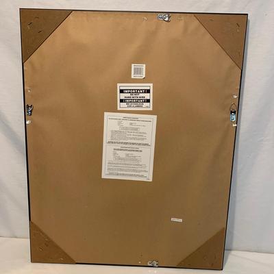 Hillsdale Ornate Stool with Mirror & Clock (LR-HS)