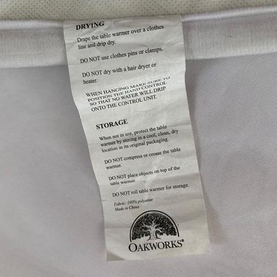 Oakworks Massage Table Heating Pad and More (GB-HS)