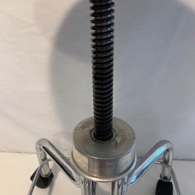 Maroon Stool on Casters (M-HS)