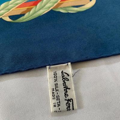 Four Salvatore Ferragamo Silk Scarves (DR-HS)