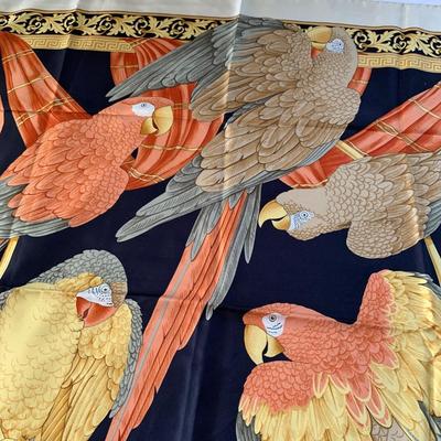 Four Salvatore Ferragamo Silk Scarves (DR-HS)