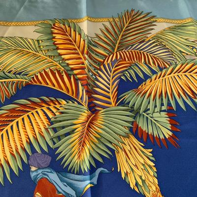 Four Salvatore Ferragamo Silk Scarves (DR-HS)