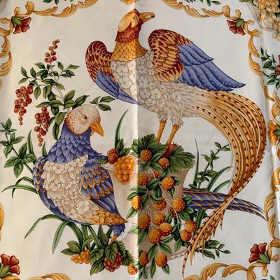 Four Salvatore Ferragamo Silk Scarves (DR-HS)