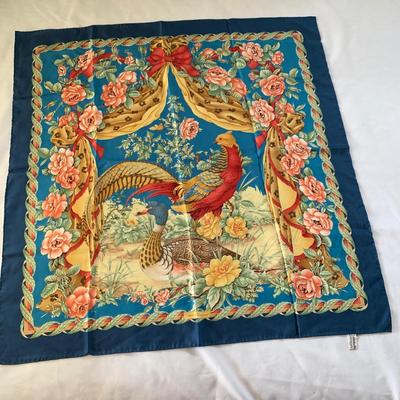 Four Salvatore Ferragamo Silk Scarves (DR-HS)