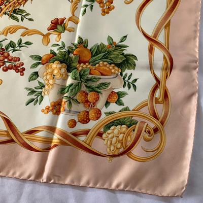 Four Salvatore Ferragamo Silk Scarves (DR-HS)