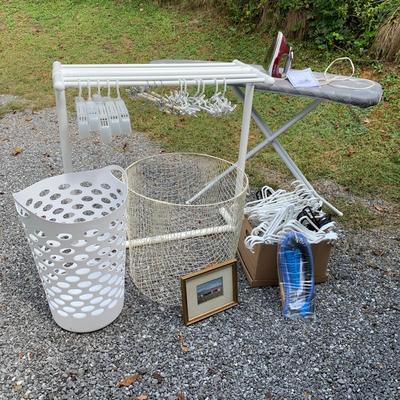 Black & Decker Iron, Drying Rack, Hampers, Hangers, & More (O-HS)