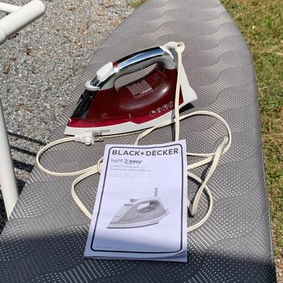 Black & Decker Iron, Drying Rack, Hampers, Hangers, & More (O-HS)