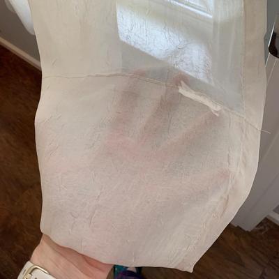 Set of Sheer Curtains & Tension Rods (LR-HS)