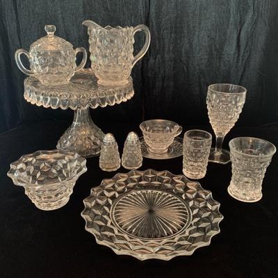 Large Set of Fostoria Style Glassware (DR-HS)