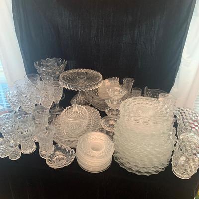 Large Set of Fostoria Style Glassware (DR-HS)