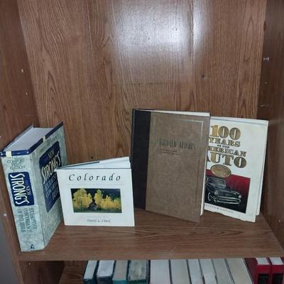TWO BOXES OF HARDBACK BOOKS