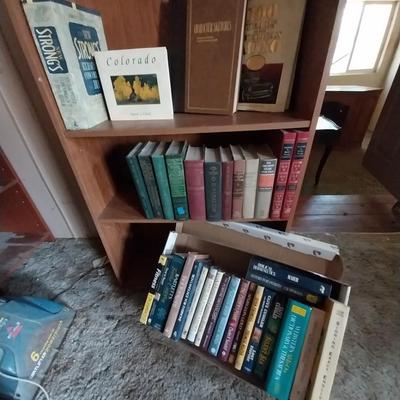 TWO BOXES OF HARDBACK BOOKS