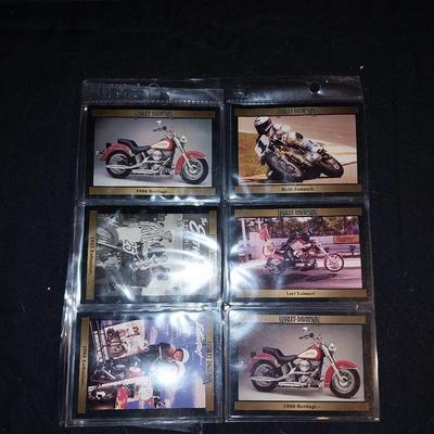 MOTORCYCLE TRADING CARDS
