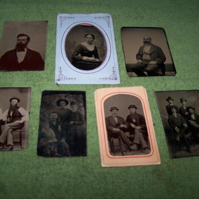 LOT 83  GREAT VINTAGE TIN TYPES  ADULTS
