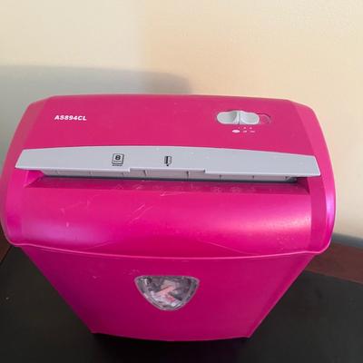 Office Electronics: Altec Speaker System, Canon Printing Calculator, & Paper Shredder (O-MG)