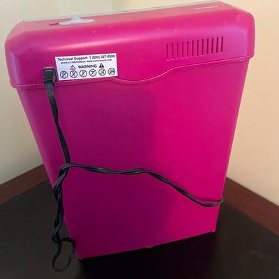 Office Electronics: Altec Speaker System, Canon Printing Calculator, & Paper Shredder (O-MG)