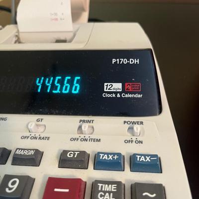 Office Electronics: Altec Speaker System, Canon Printing Calculator, & Paper Shredder (O-MG)