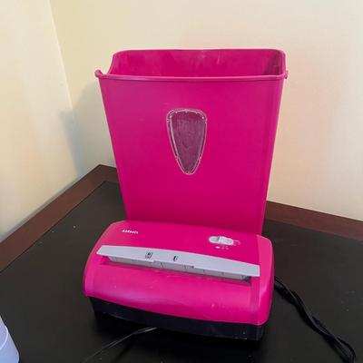 Office Electronics: Altec Speaker System, Canon Printing Calculator, & Paper Shredder (O-MG)