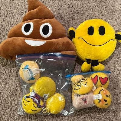 Emoji stuffies