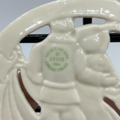AVON Porcelain 1994 Our First Christmas Together Keepsakes Ornament