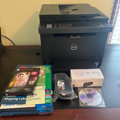 Dell Color Multifunction Laser Printer with Toner & More (O-MG)