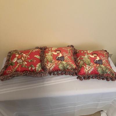 Accent Pillows: Leopard Print, Monkeys, & More (O-MG)