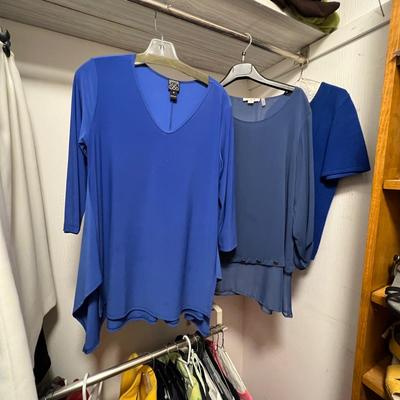 Ladies Casual & Dressy Size M/L Tops & Skirts Plus Wool Blazers (O-RG)