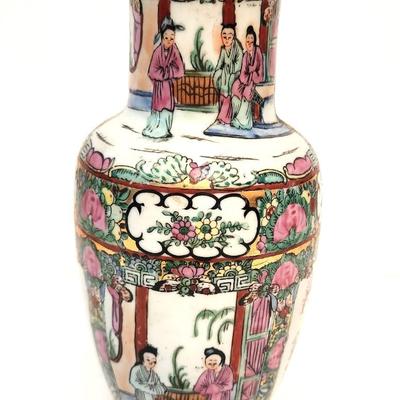Lot #138  Decorative Asian Style Vase - Ceramic