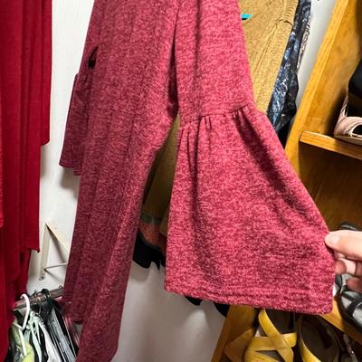 Boho Chic Style Tops & Sweater Dresses Size M/L incl. Tribal & More (O-RG)