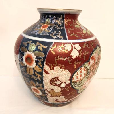 Lot #152  Decorative Large Ceramic Jar