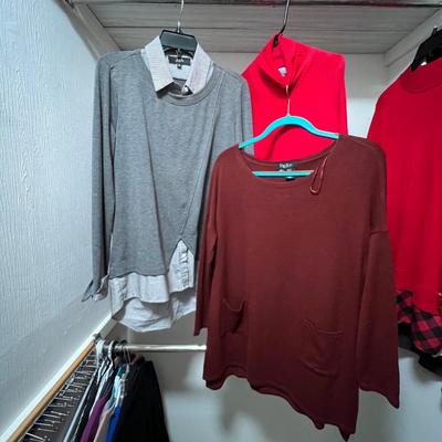 Tommy Hilfiger, Chicoâ€™s, Tribal & More Ladies Sweaterâ€™s Size M/L (BR2-RG)