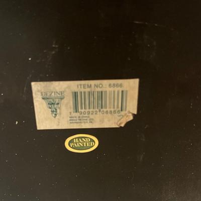 Dezine Box with Bird Lid & Parakeet Artwork (LR-MG)