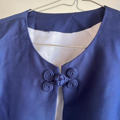 Blue Grandma Dresses w/ Oritental styling