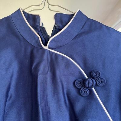 Blue Grandma Dresses w/ Oritental styling