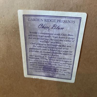 Cheri Blum Framed & Matted Floral Print (LR-MG)