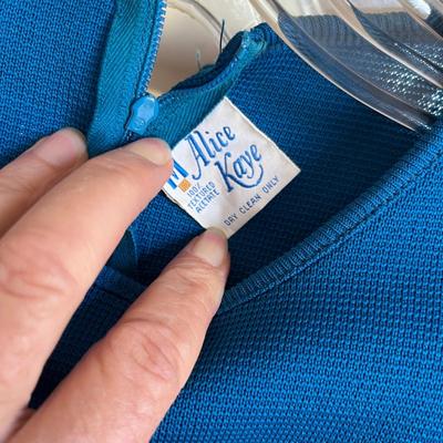 Lot of blue pant suits/ skirt suits