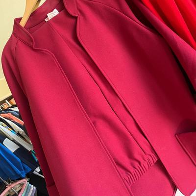 Two vintage pant suits