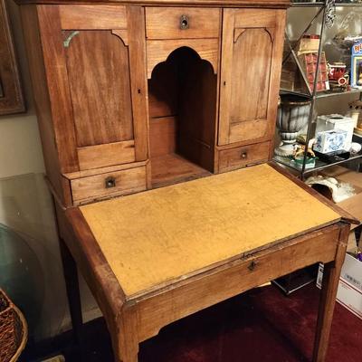 Lot #164  Antique Plantation Style Desk