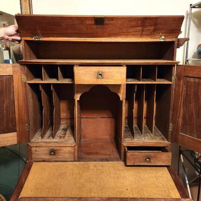Lot #164  Antique Plantation Style Desk