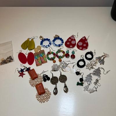 Twenty Plus Pairs of Earrings (BR2-RG)