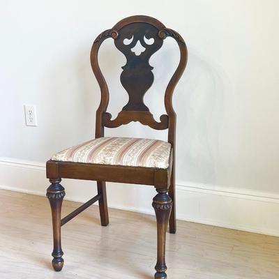 Victorian Upholstered Side Chair
