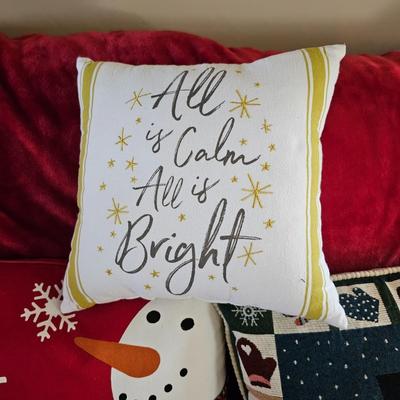 Christmas Pillows, Tree Skirts & More (LR-JS)