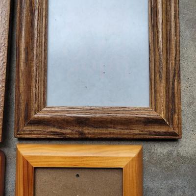 Mixed Wood Photo Frame Lot