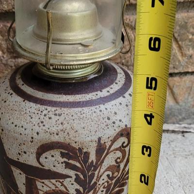 Ceramic Base Oil Lamp