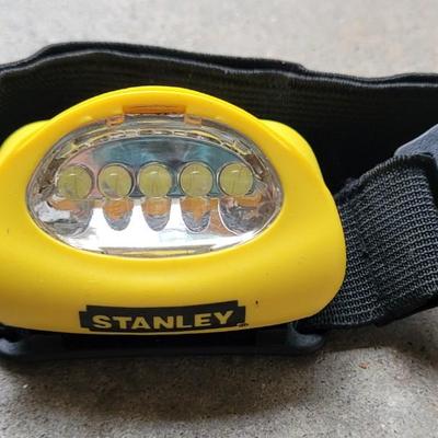 Stanley Headlamp, Mini Keychain Flashlight, and Extension Cord