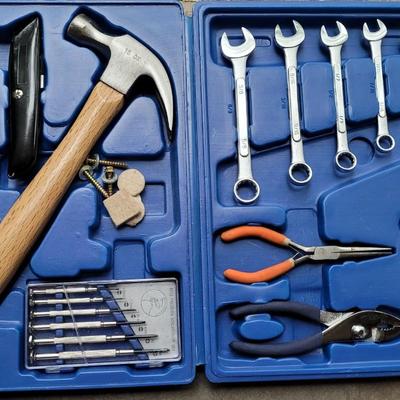 Tool Set in a Case