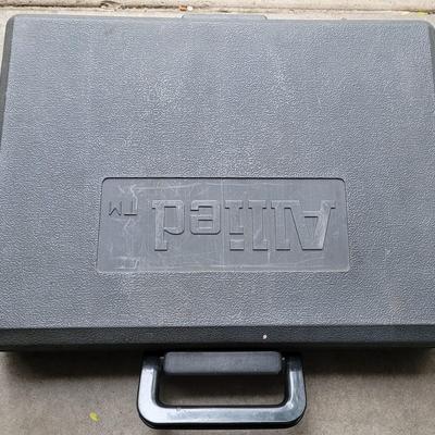 Allied Wrenches and Sockets Set in Black Case with a Storage Compartment